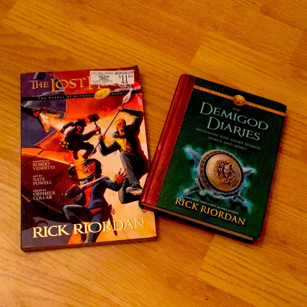 Rick Riordan Heroes of Olympus Book Bundle